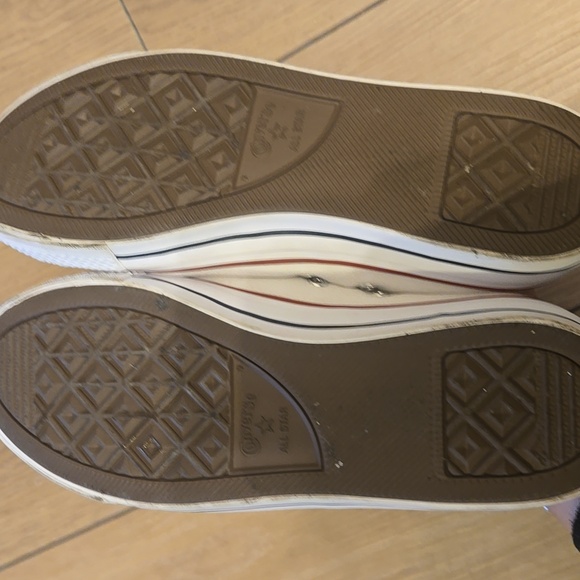 Converse CTAS Ballet Lace Slip-on Sneakers With Floral Embroidery Accents Sz 7.5 - Picture 7 of 7